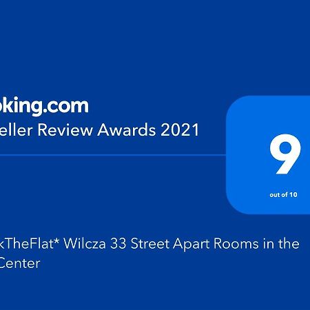 *Clicktheflat* Wilcza 33 Street Apart Rooms In The City Center 바르샤바 외부 사진
